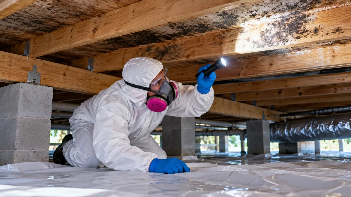 Crawl Space Mold Removal in Glen Ridge