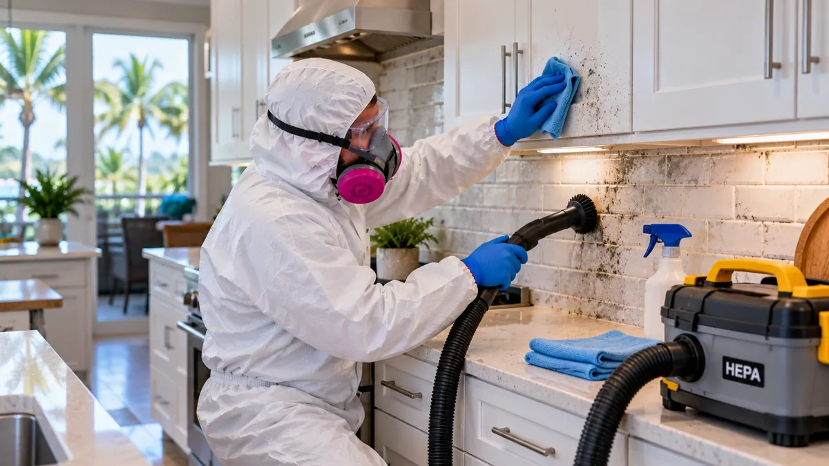 Demo-Free Mold Removal in Glen Ridge